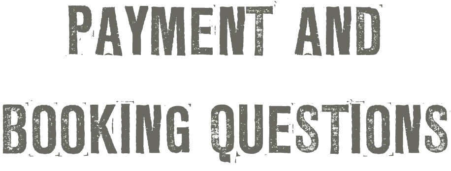 Payment Questions