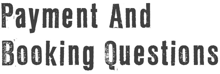 Payment Questions
